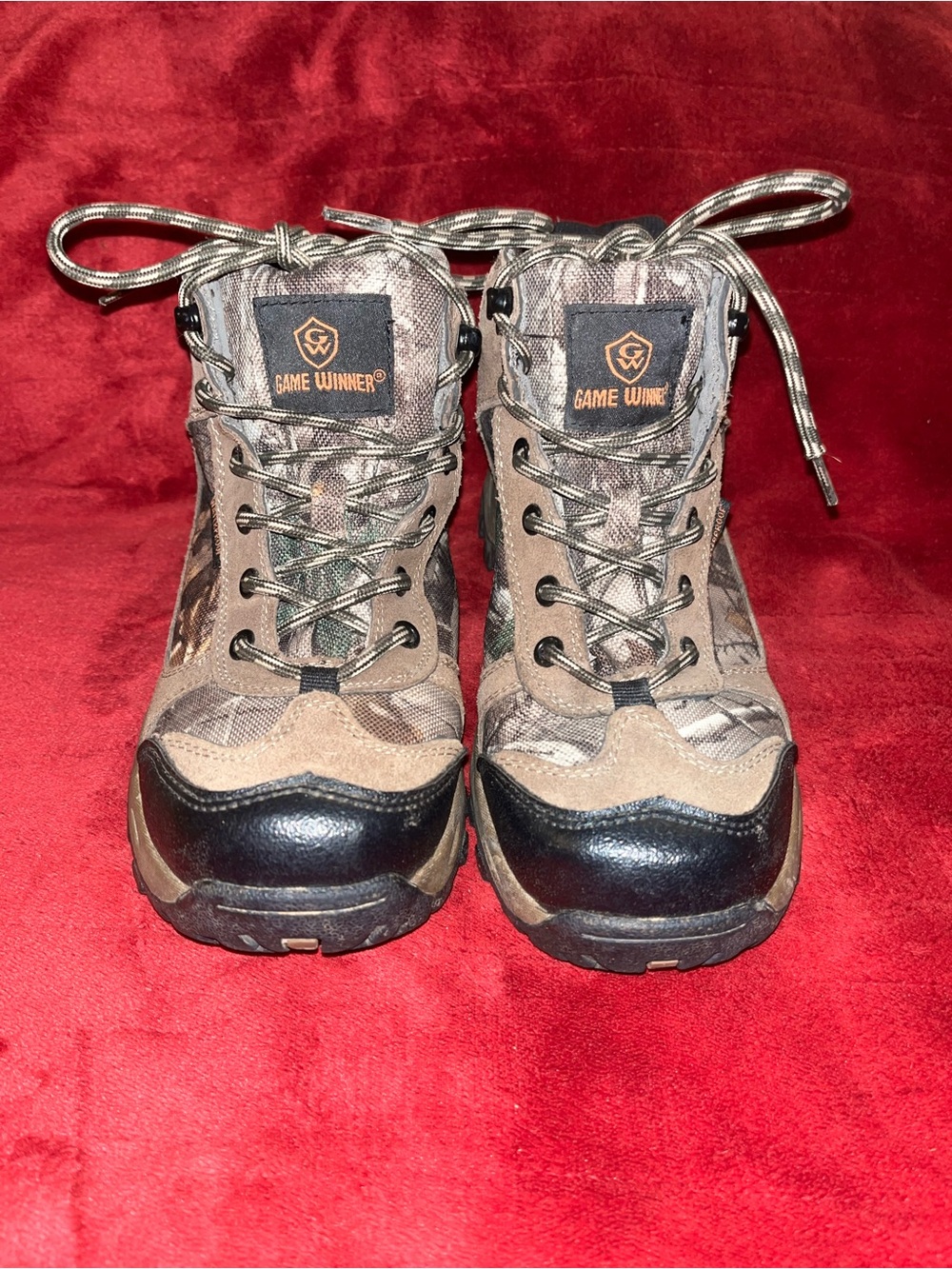 Game Winner Men's Brown Camo Hunting Boots